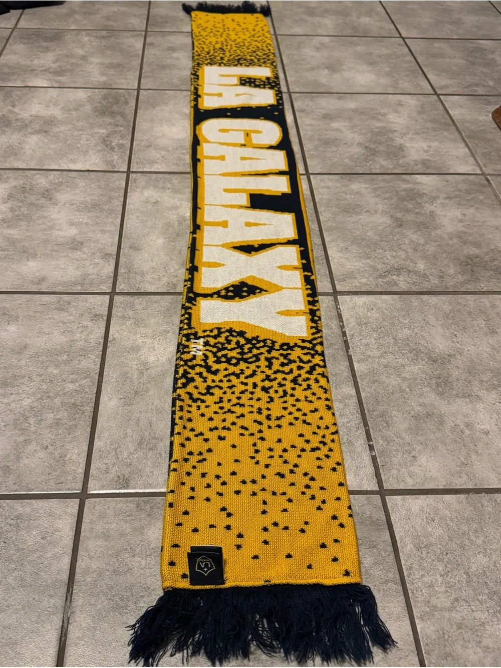 LA Galaxy MLS adidas Navy/Gold/White 2015 Fan Scarf